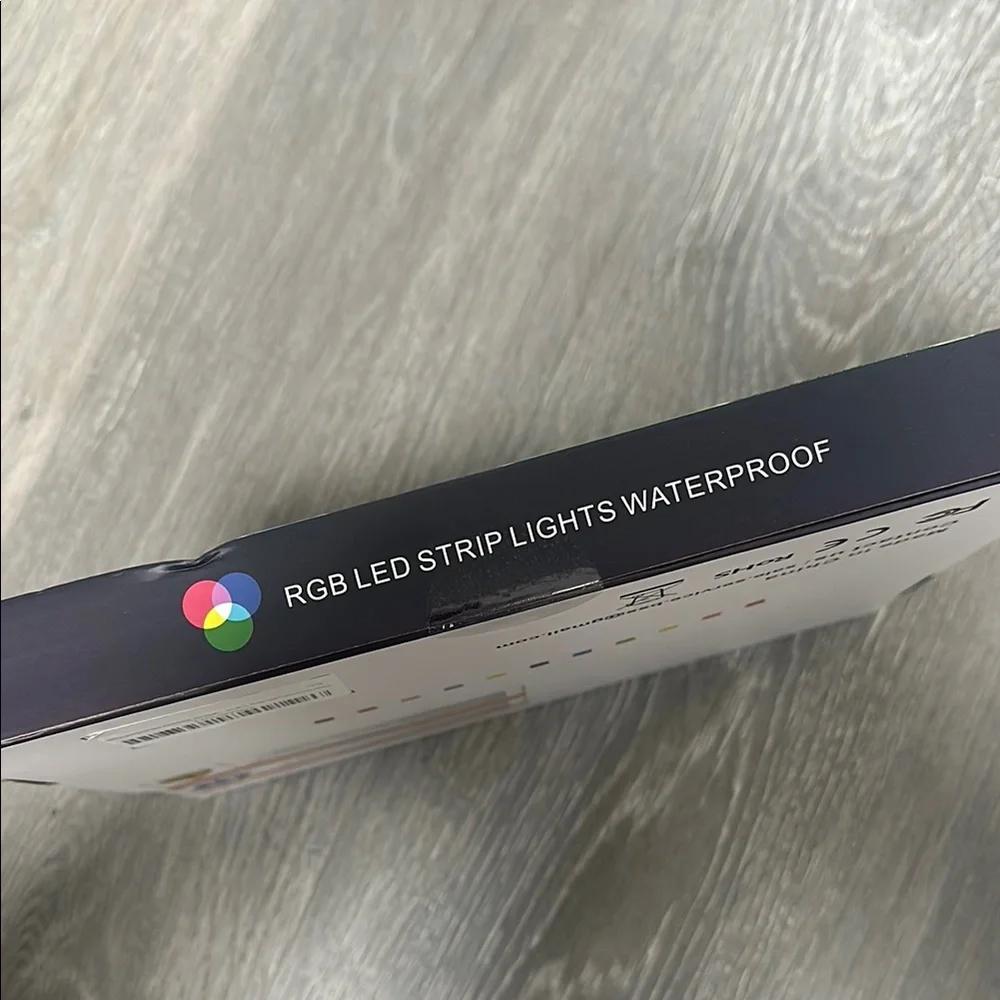 100 FEET RGB Waterproof Strip Lights Outdoor for Balcony, Deck, Roof & Pool